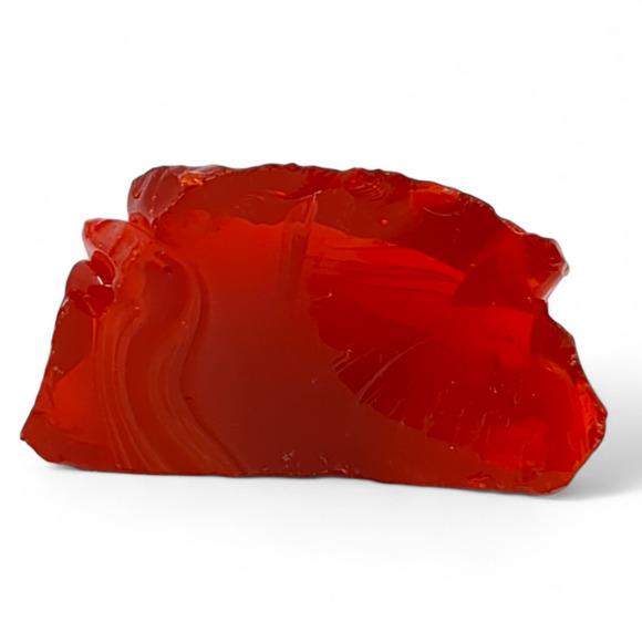 Amberina and Ruby Swirl Slag Art Glass Cullet #4S45 - Picture 1 of 7